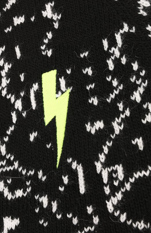 Шапка Neil Barrett Kids Чёрный, фото 3