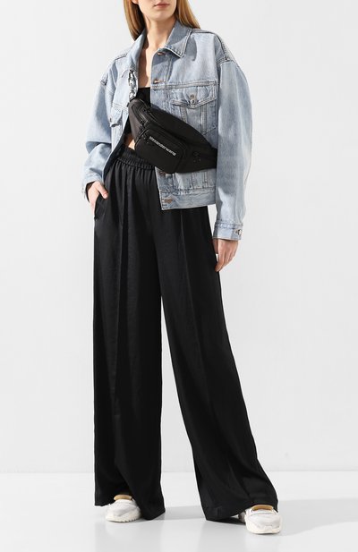 Брюки ALEXANDERWANG.T черного цвета по цене 29950 руб., арт. 4WC1204012, фото 2 Брюки ALEXANDERWANG.T, арт. 4WC1204012, фото 2