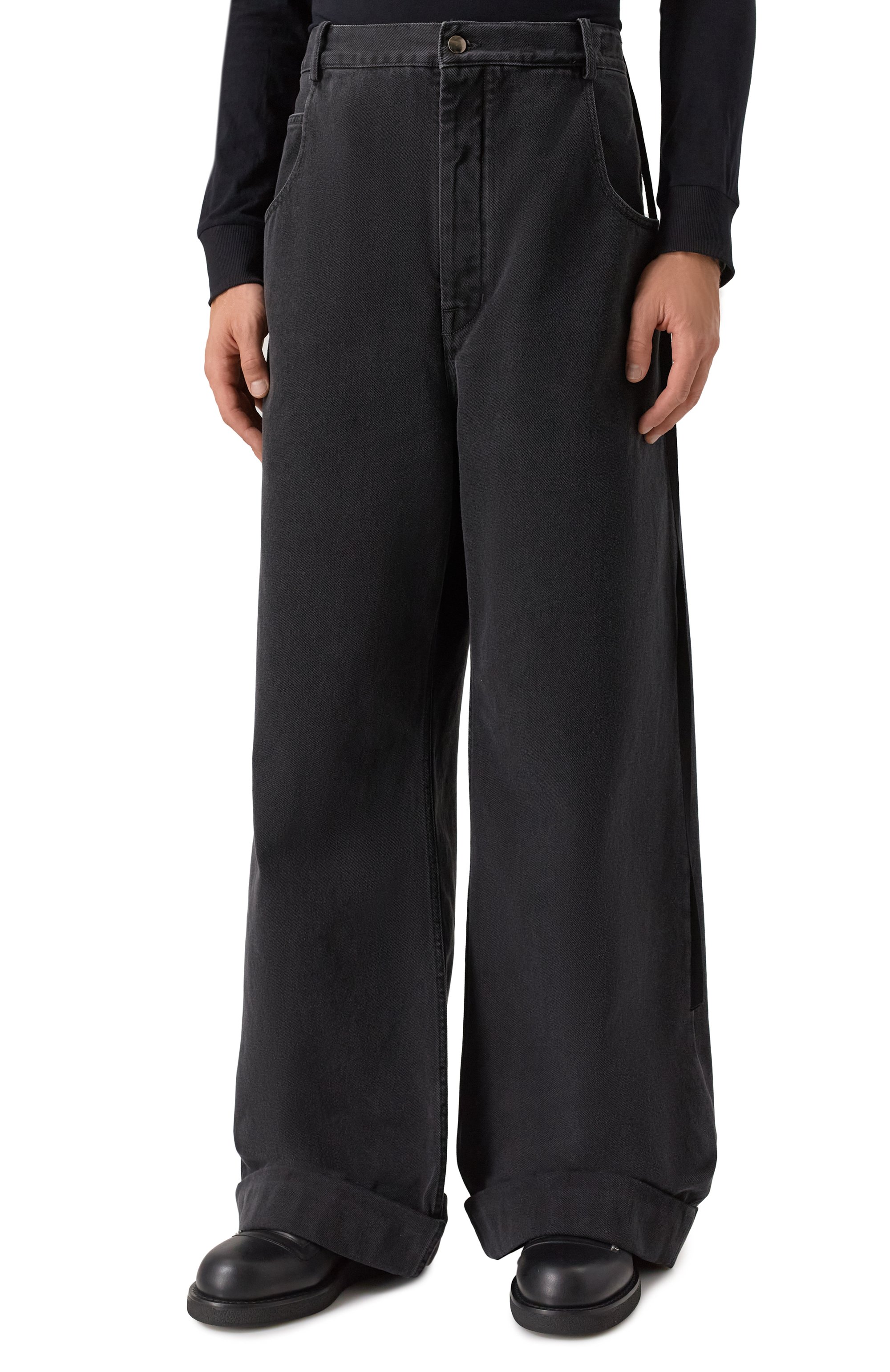 Джинсы ANN DEMEULEMEESTER, арт. B0010308/FA039, фото 3