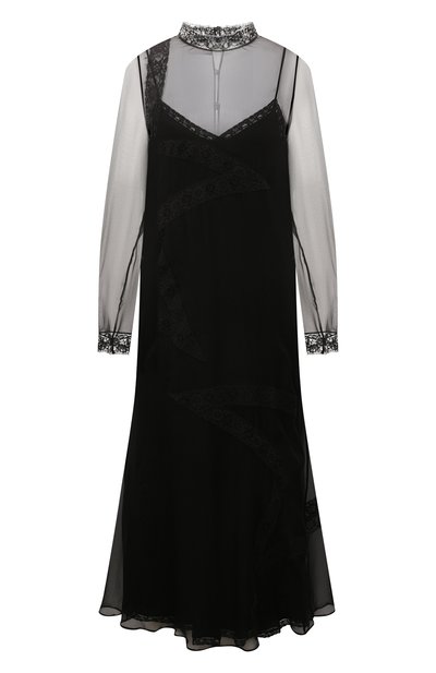 Женское шелковое платье GUCCI, арт. 652091 ZAGRA