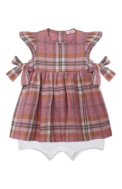 Комплект из платья и песочника IL GUFO, арт. P24T0265L3021/3M-9M