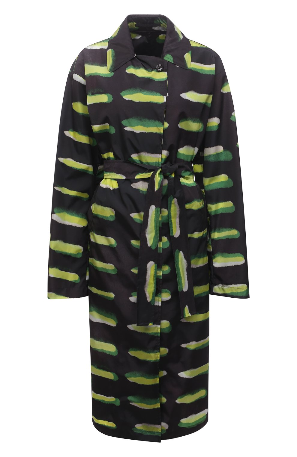 Плащ DRIES VAN NOTEN разноцветного цвета по цене 163000 руб., арт. 211-10240-2134, фото 1 Плащ DRIES VAN NOTEN, арт. 211-10240-2134, фото 1