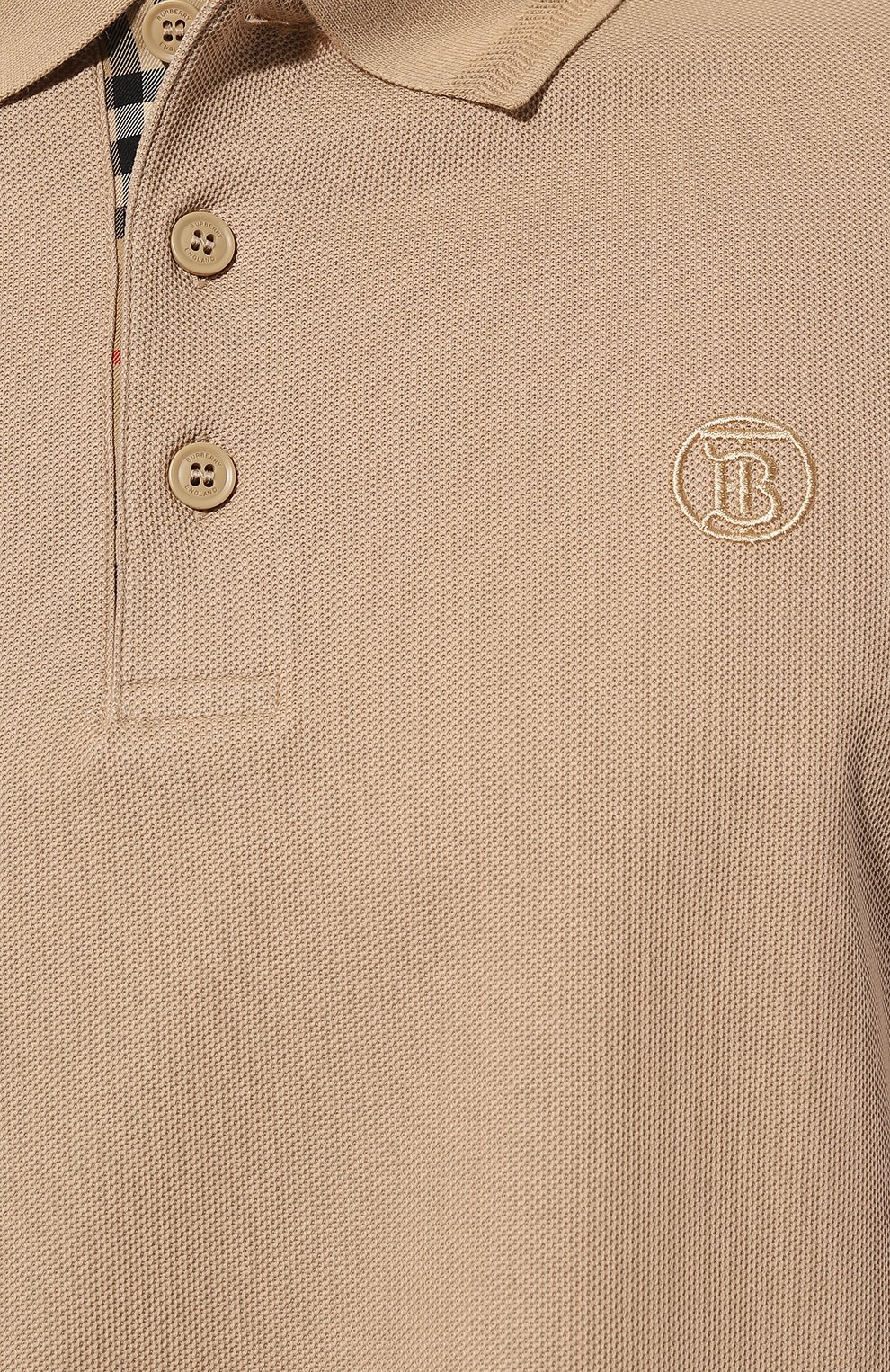 Хлопковое поло BURBERRY, арт. 8083157, фото 5
