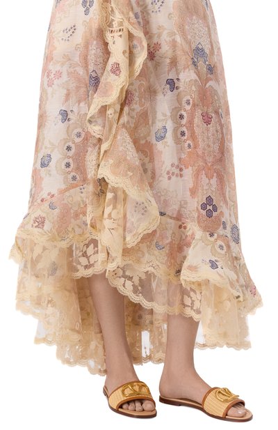 Текстильные шлепанцы vlogo VALENTINO, арт. 8W2S0BD5/THQ, фото 2