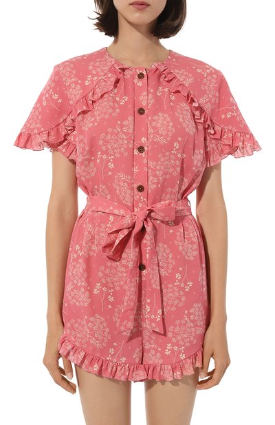 Шелковый комбинезон ULYANA SERGEENKO, арт. JST001SS22Ornella0075т22, фото 3