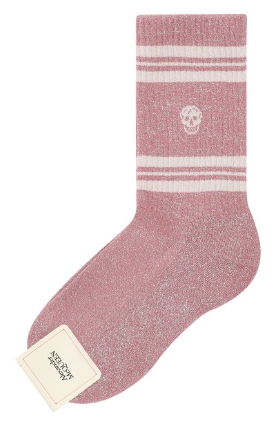 Хлопковые носки ALEXANDER MCQUEEN, арт. 584618/3B75Q, фото 1