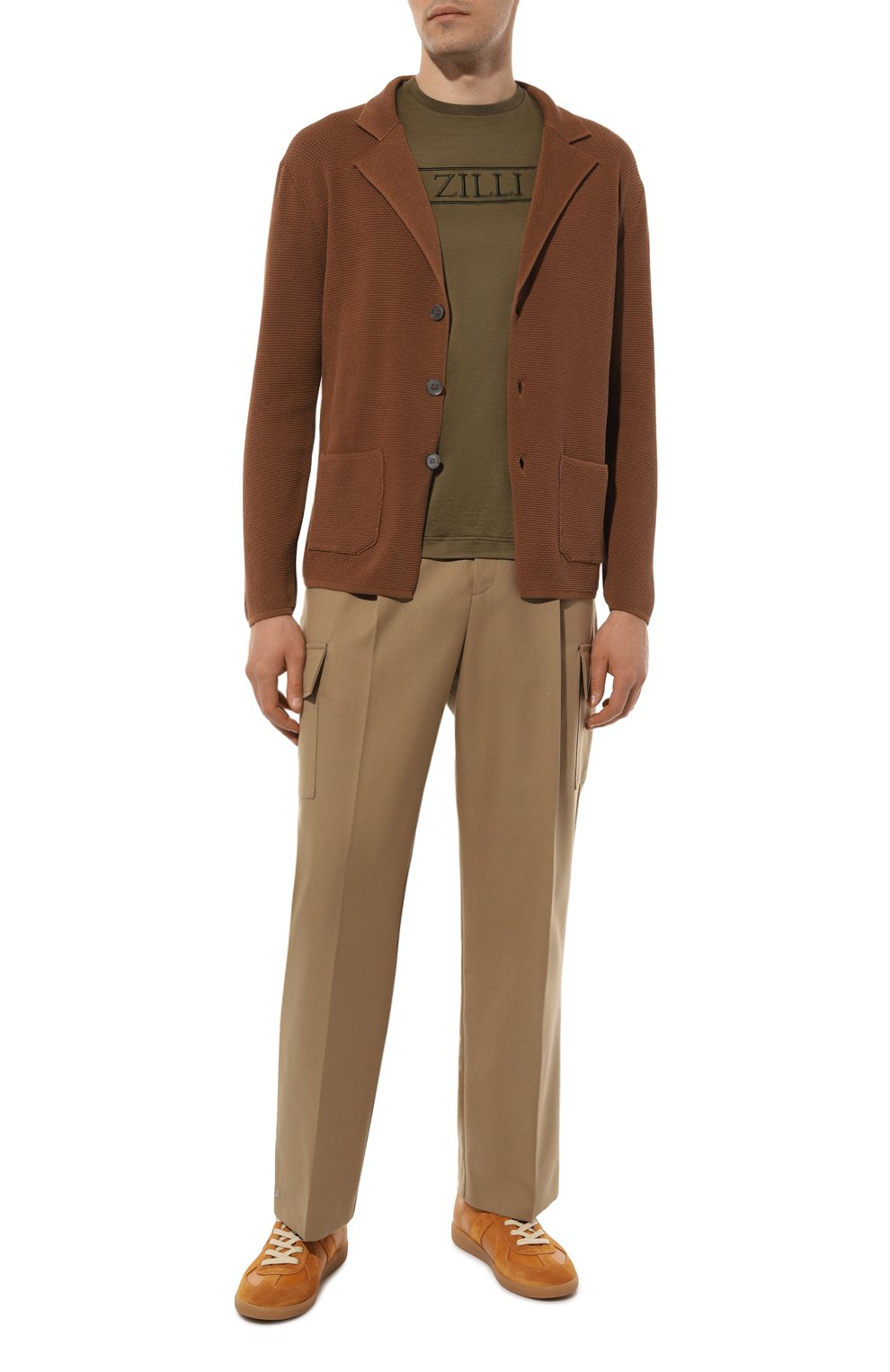 Хлопковая футболка ZILLI, арт. TSR02AM0110VZLF14M, фото 2