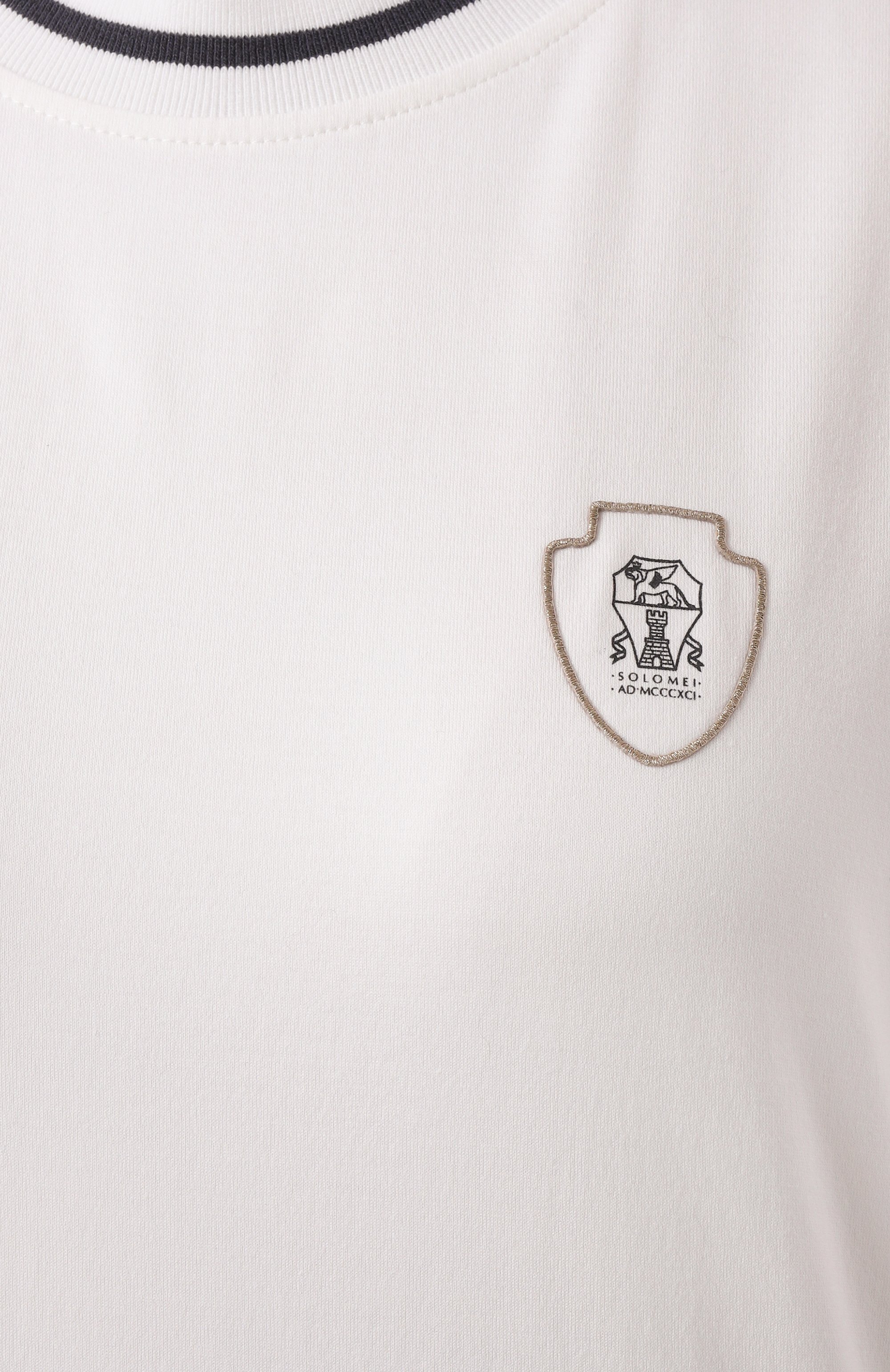 Хлопковая футболка BRUNELLO CUCINELLI, арт. M0T81VD110, фото 6