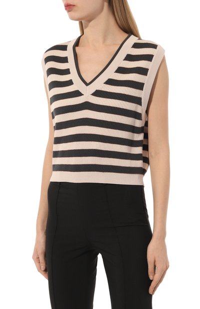 Хлопковый жилет BRUNELLO CUCINELLI, арт. M1919B1279, фото 3