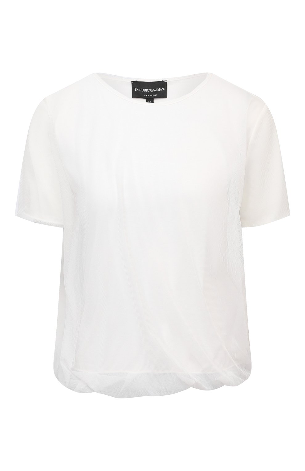Хлопковый топ EMPORIO ARMANI, арт. 3K2M9G/2JW6Z, фото 1