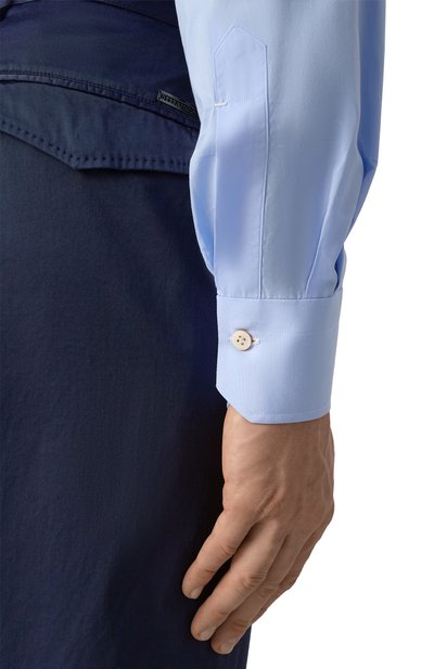 Хлопковая сорочка KITON, арт. UCCH0910107, фото 5