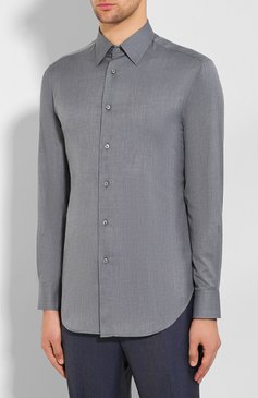 Сорочка из смеси хлопка и кашемира BRIONI, арт. SCCA0L/0602I, фото 3