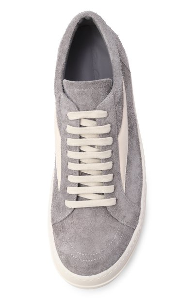 Замшевые кеды lido vintage RICK OWENS серого цвета по цене 99500 руб., арт. RU02F4897/LVSHC0, фото 5 Замшевые кеды lido vintage RICK OWENS, арт. RU02F4897/LVSHC0, фото 5