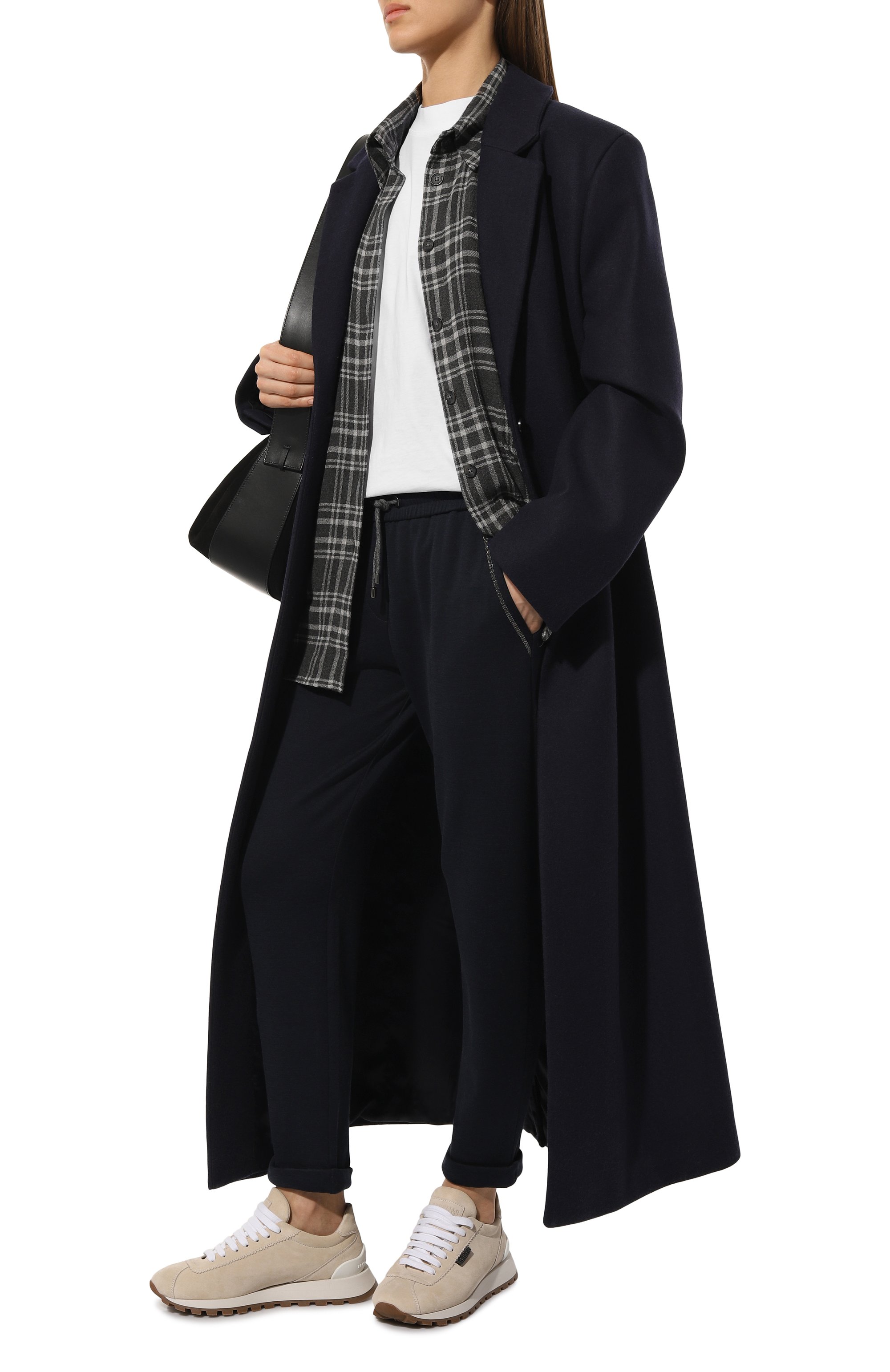 Брюки из хлопка и шелка BRUNELLO CUCINELLI, арт. MD828B1066, фото 2