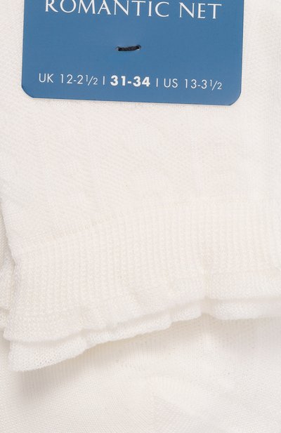 Хлопковые носки FALKE белого цвета по цене 2410 руб., арт. 12140/, фото 2 Хлопковые носки FALKE, арт. 12140/, фото 2