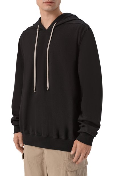 Хлопковое худи RICK OWENS, арт. RU02F4281/BA, фото 3