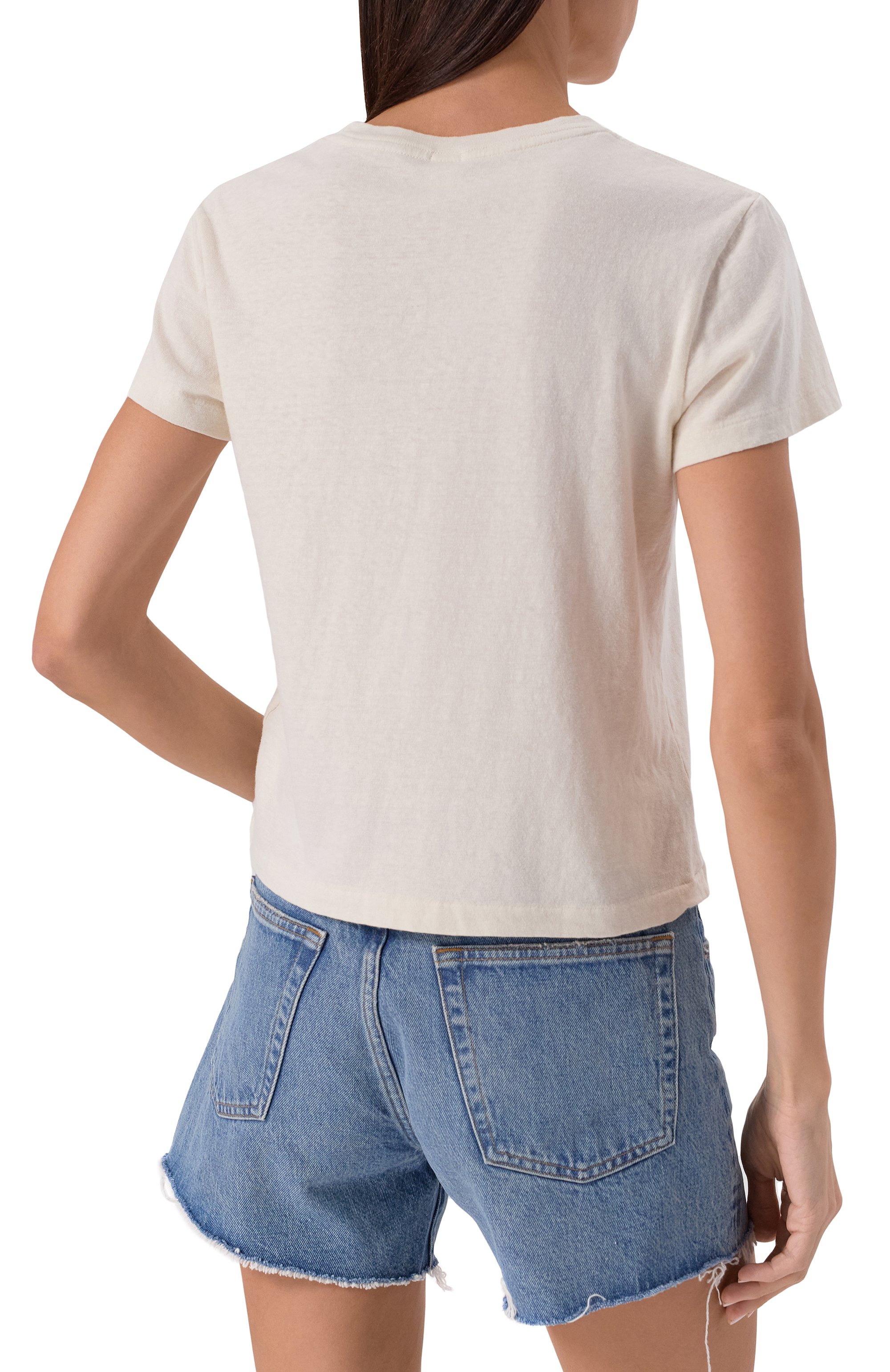 Хлопковая футболка RE/DONE, арт. 024-02WCGT330, фото 4