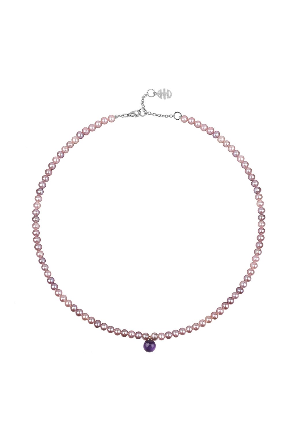 Колье MIMI бесцветного цвета по цене 56100 руб., арт. C21VZK3DVI90, фото 1 Колье MIMI, арт. C21VZK3DVI90, фото 1