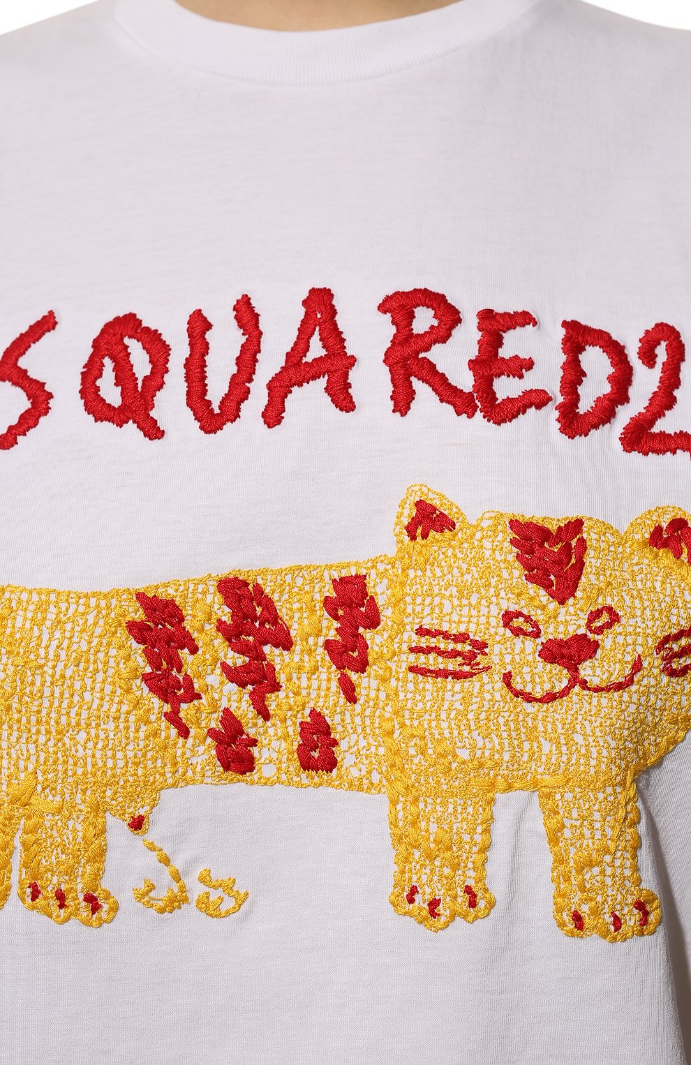 Хлопковая футболка DSQUARED2, арт. S75GD0267/S23009, фото 5