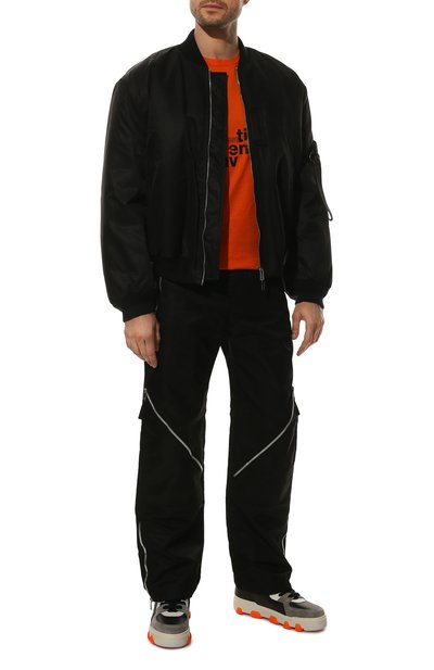 Кожаные кеды basket DSQUARED2, арт. SNM0182 01504323, фото 2