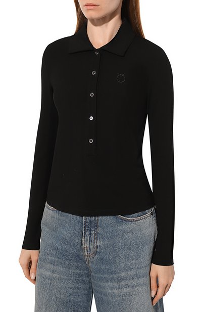 Поло из вискозы PINKO, арт. 104166/A1DE, фото 3