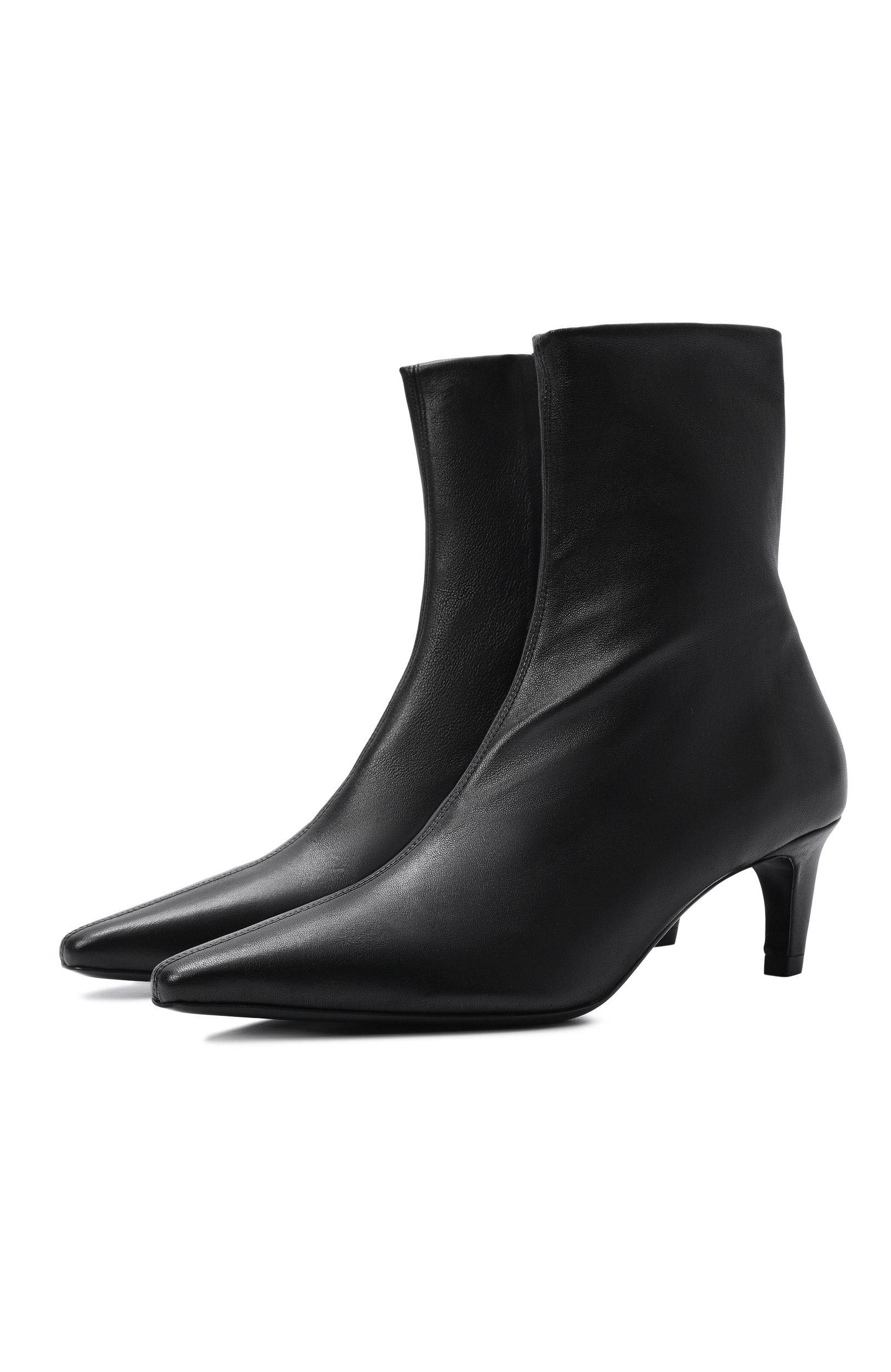 Кожаные ботильоны cave 60 JUDE, арт. CAVE ANKLE B00T/STRETCH LEATHER, фото 1