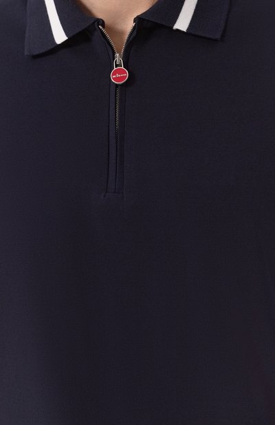 Хлопковое поло KITON, арт. UMK1172A0012, фото 5