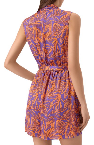 Платье из вискозы POUPETTE ST BARTH, арт. WL3R25NGPEU, фото 4