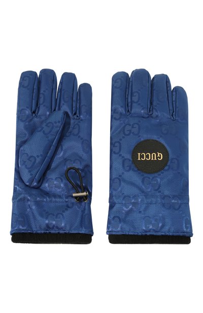 Перчатки off the grid GUCCI синего цвета по цене 64800 руб., арт. 652996 4HAEU, фото 3 Перчатки off the grid GUCCI, арт. 652996 4HAEU, фото 3