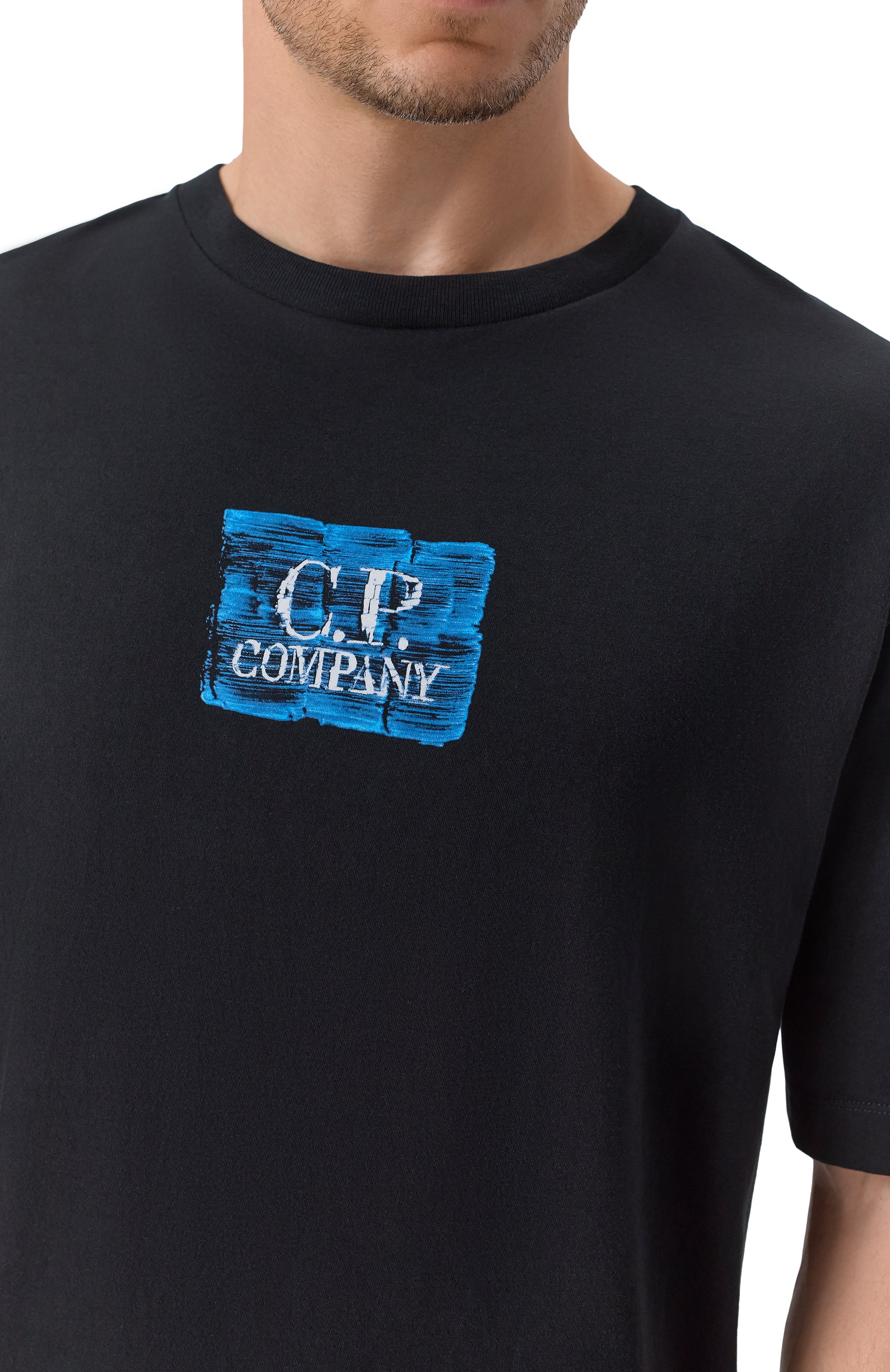 Хлопковая футболка C.P. COMPANY, арт. 21CMTS180A/110579W, фото 5