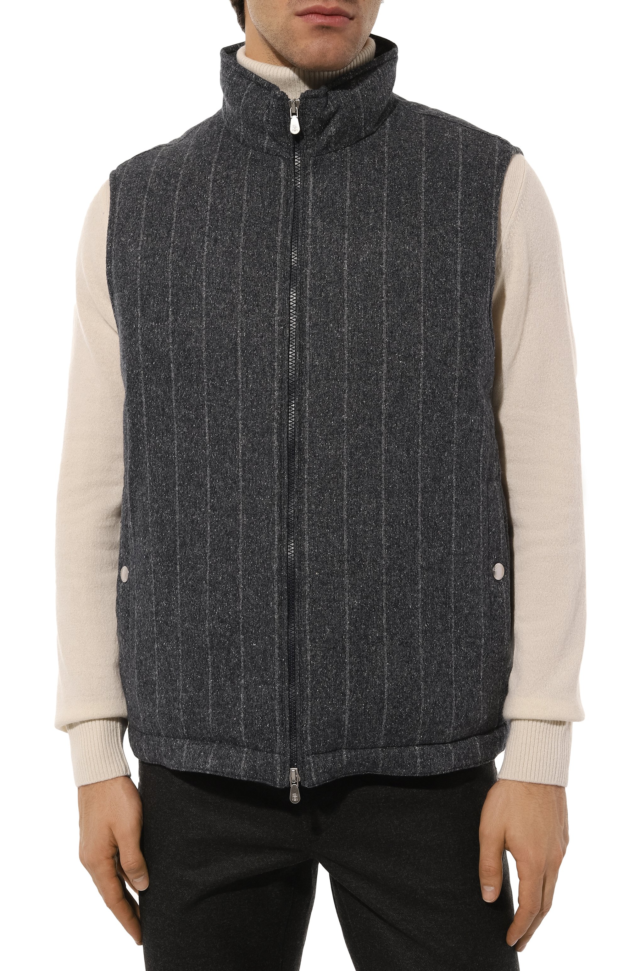 Пуховый жилет BRUNELLO CUCINELLI, арт. MY4561776, фото 3