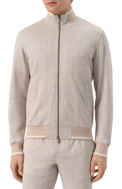 Кардиган из хлопка и льна CAPOBIANCO, арт. 18M454.LT00., фото 3