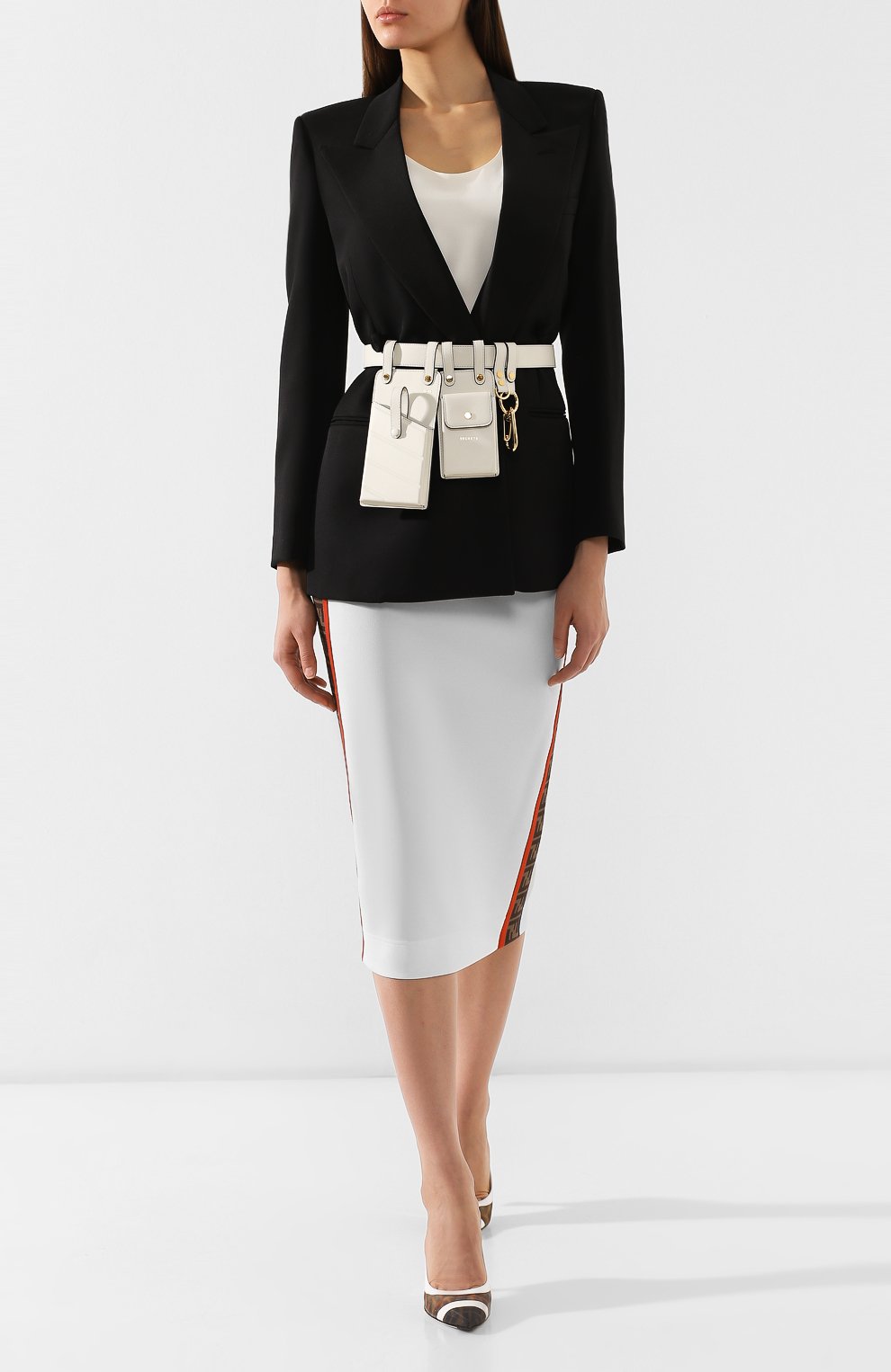 Кожаный пояс FENDI, арт. 8C0593 A5DY, фото 2