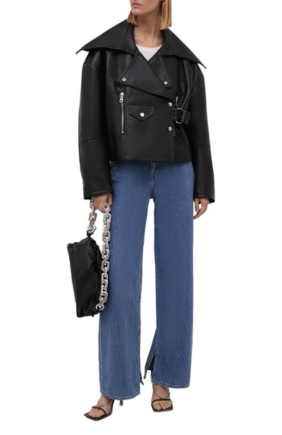 Куртка NANUSHKA черного цвета по цене 113000 руб., арт. NW21PF0W00199, фото 2 Куртка NANUSHKA, арт. NW21PF0W00199, фото 2