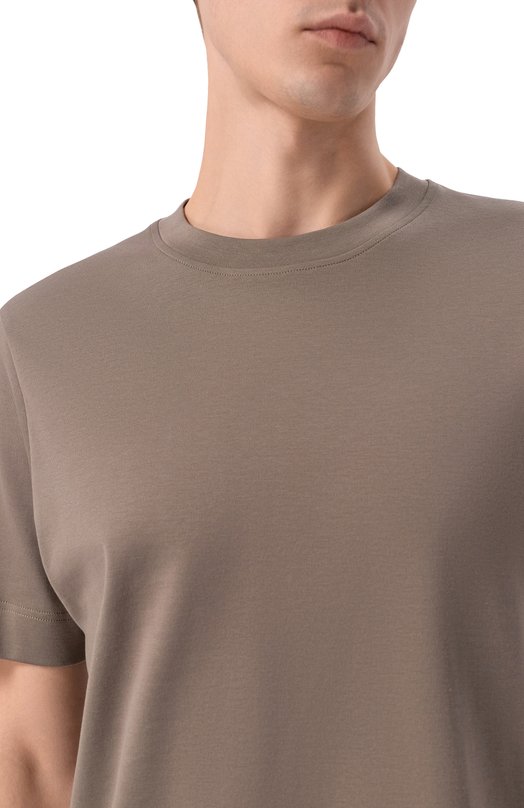 Хлопковая футболка Gran Sasso 60139/81001 Серый  60139/81001 Фото 5