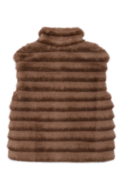 Жилет из экомеха MONNALISA, арт. 17F108, фото 2