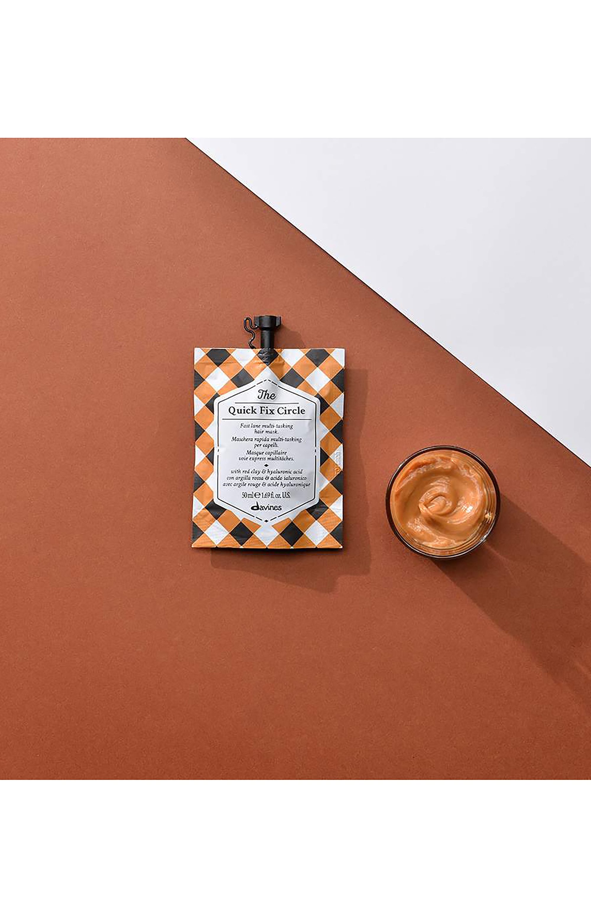 Супербыстрая многофункциональная маска для волос the quick fix circle (50ml) DAVINES, арт. 77006, фото 2