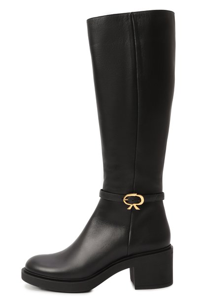 Кожаные сапоги ribbon dumont 45 GIANVITO ROSSI, арт. G80385.45G0M.VGINER0, фото 4