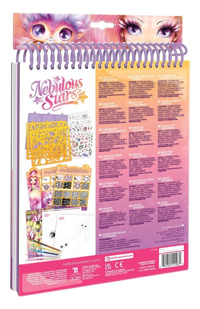 Набор для раскрашивания персиковый скетчбук petulia PAREMO, арт. 11103_NSDA, фото 4