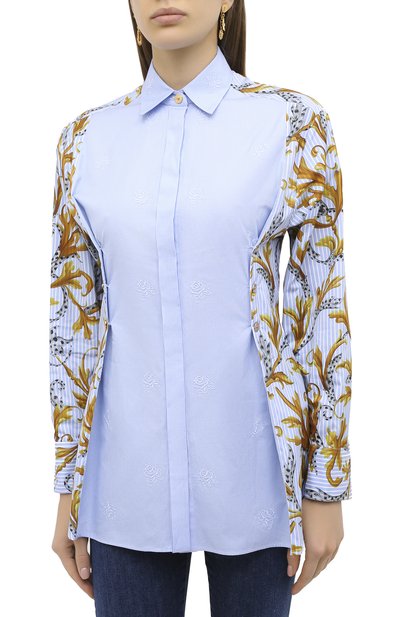 Хлопковая рубашка VERSACE, арт. A87307/A236041, фото 4