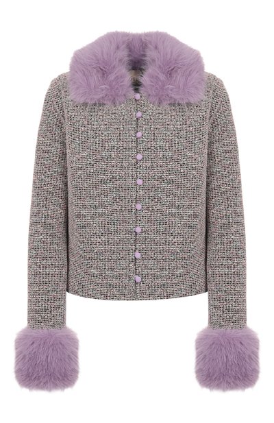 Женский жакет из хлопка и вискозы BOTROIS, арт. SKU5763783