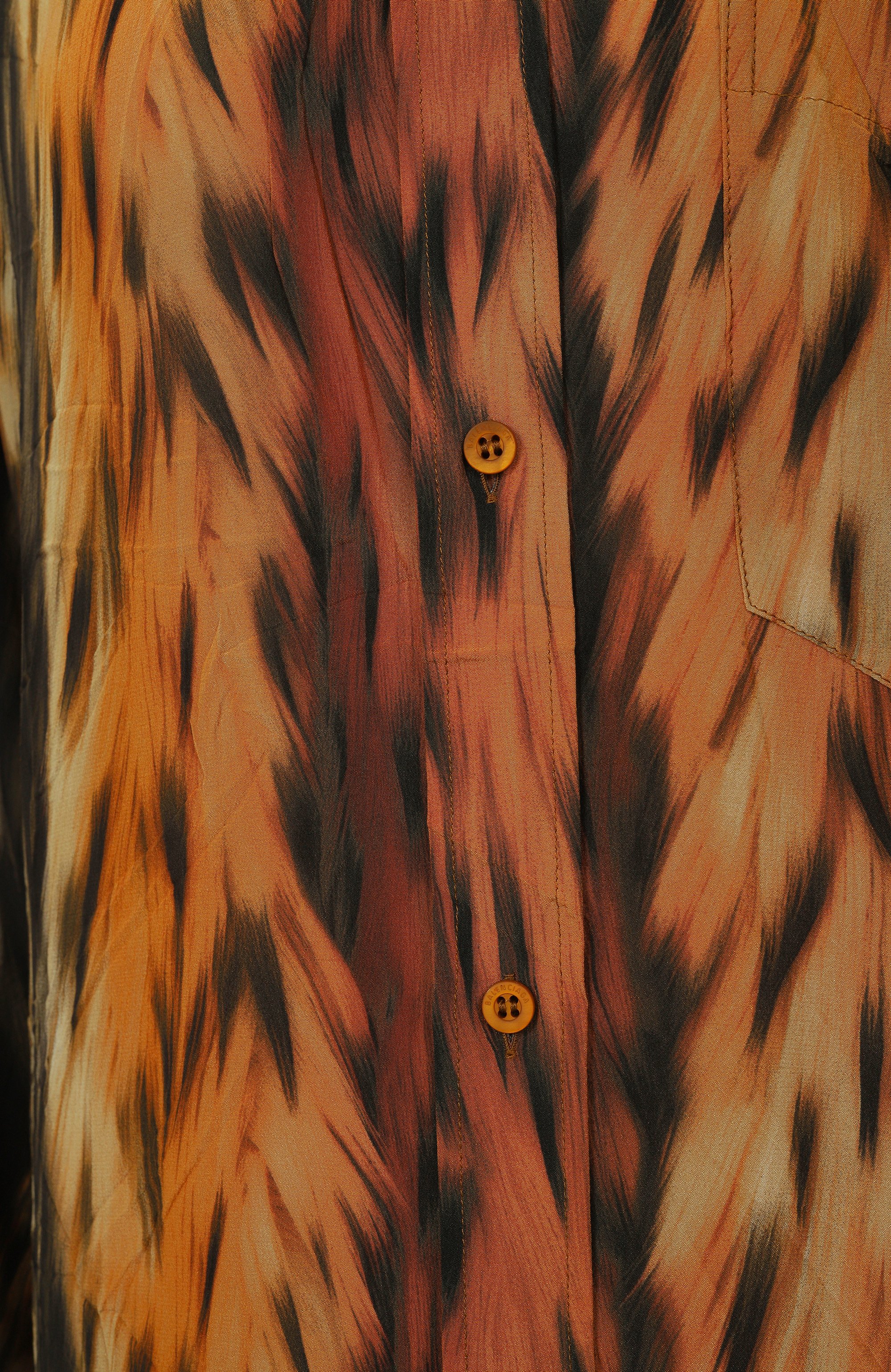 Шелковая рубашка BALENCIAGA, арт. 814121/TRLD5, фото 6