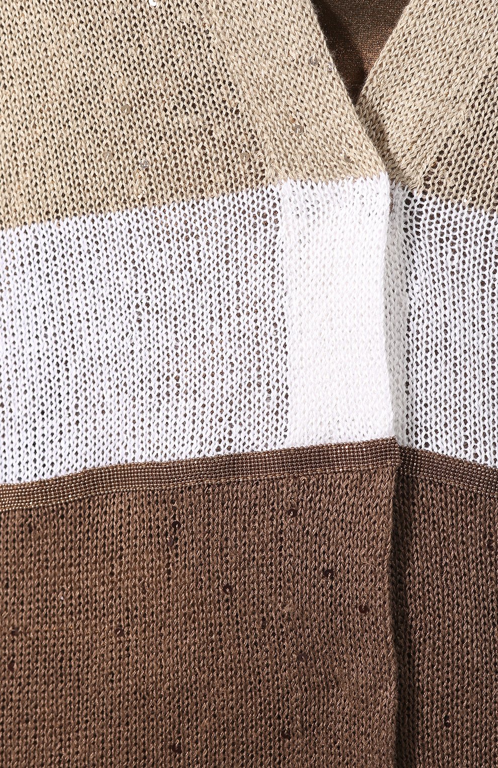 Кардиган из смеси льна и шелка BRUNELLO CUCINELLI, арт. M10551906, фото 5