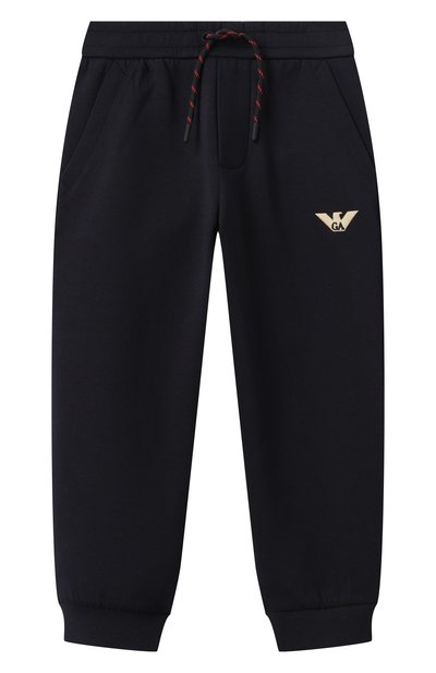 Хлопковые джоггеры EMPORIO ARMANI, арт. EB000263/AF10126