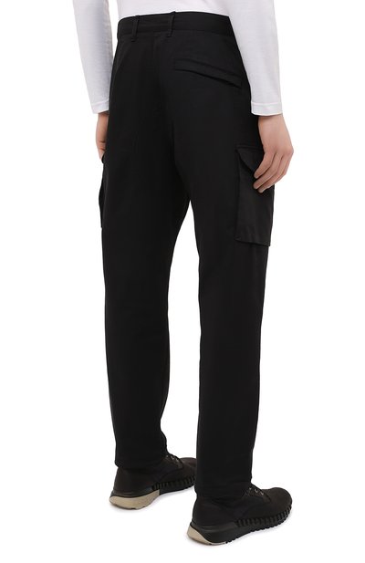 Брюки-карго из хлопка и шерсти STONE ISLAND, арт. 7315326F4, фото 4