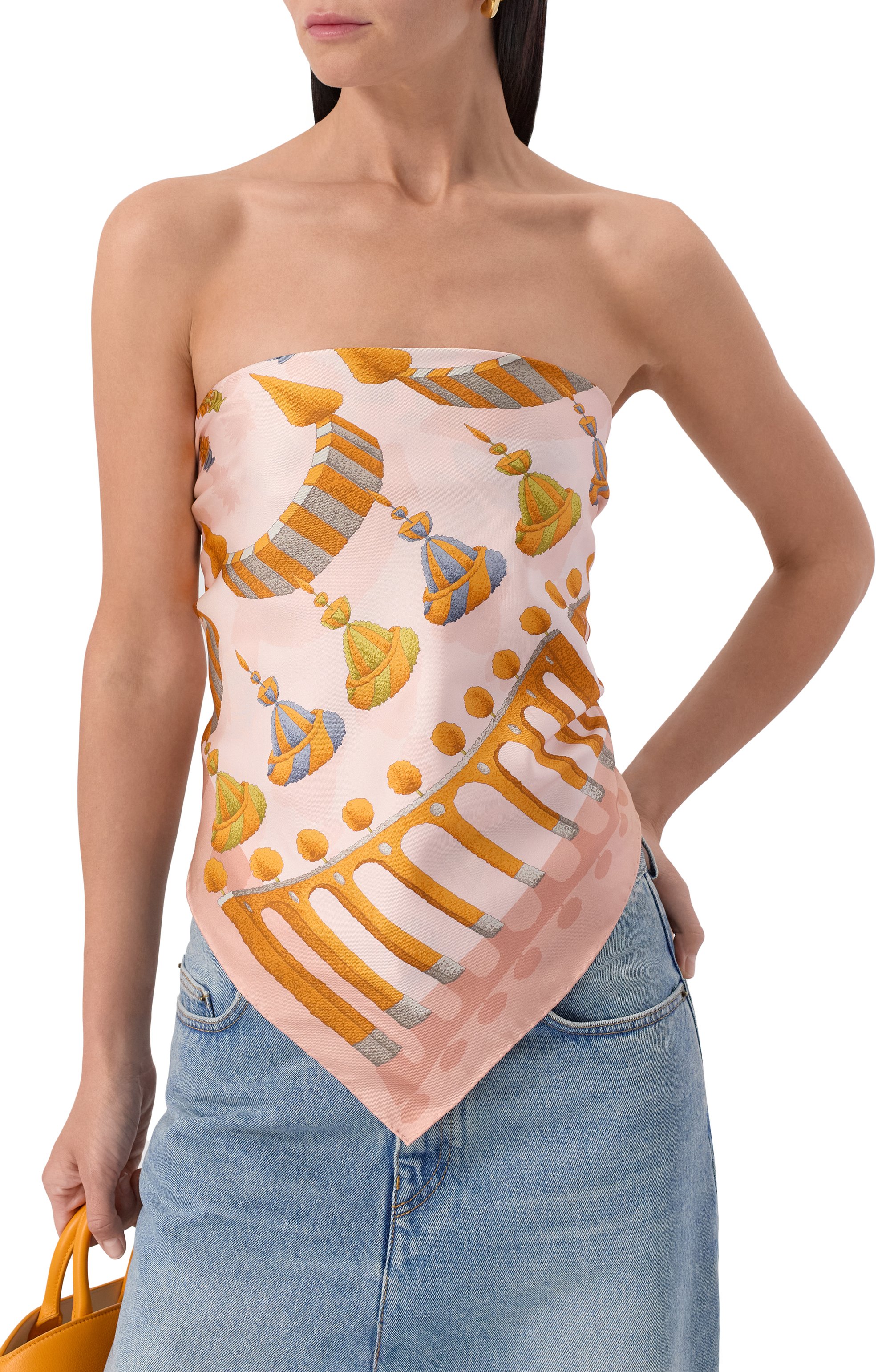 Шелковый платок FERRAGAMO, арт. 310212/785683, фото 2