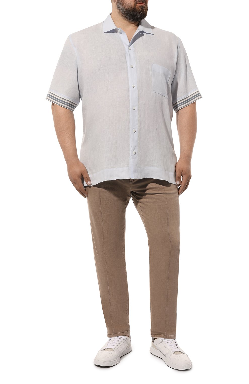 Льняная рубашка CORTIGIANI, арт. 5CS6090000, фото 2