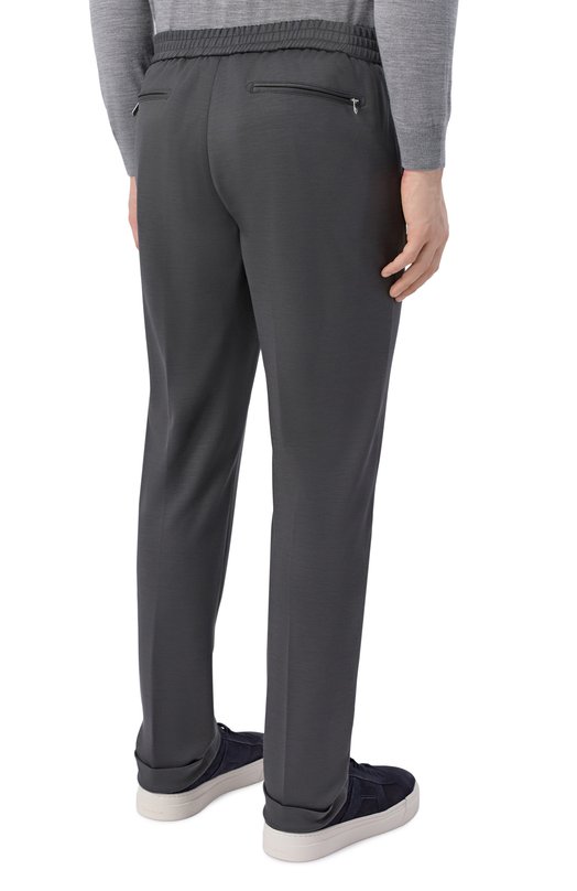 Шерстяные брюки Marco Pescarolo CARACCI0L0/53Y19_001 Зелёный  CARACCI0L0/53Y19_001 Фото 4