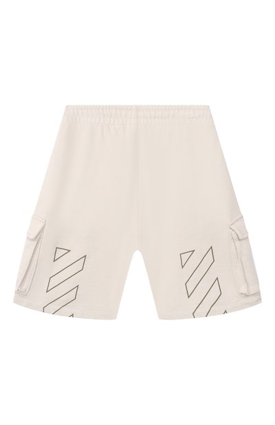 Хлопковые шорты-карго OFF-WHITE, арт. 0BCI005S26FLE001, фото 2
