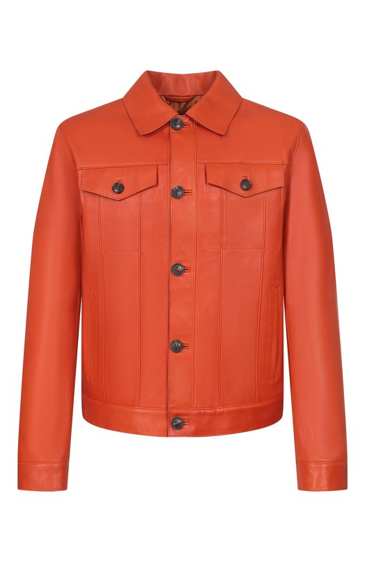 Кожаная куртка MVST M26.2PM.L902/54411-NAPPA GRAND DELUX Оранжевый M26.2PM.L902/54411-NAPPA GRAND DELUX